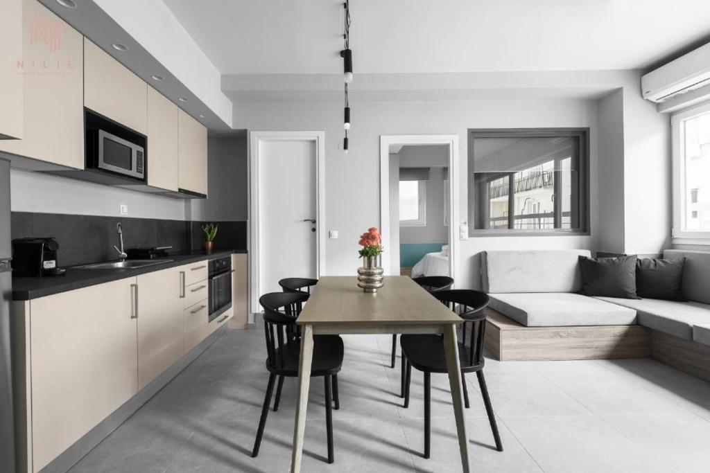 Apartament Big Apple Aprts, Nilie Hospitality Mgmt Saloniki Zewnętrze zdjęcie