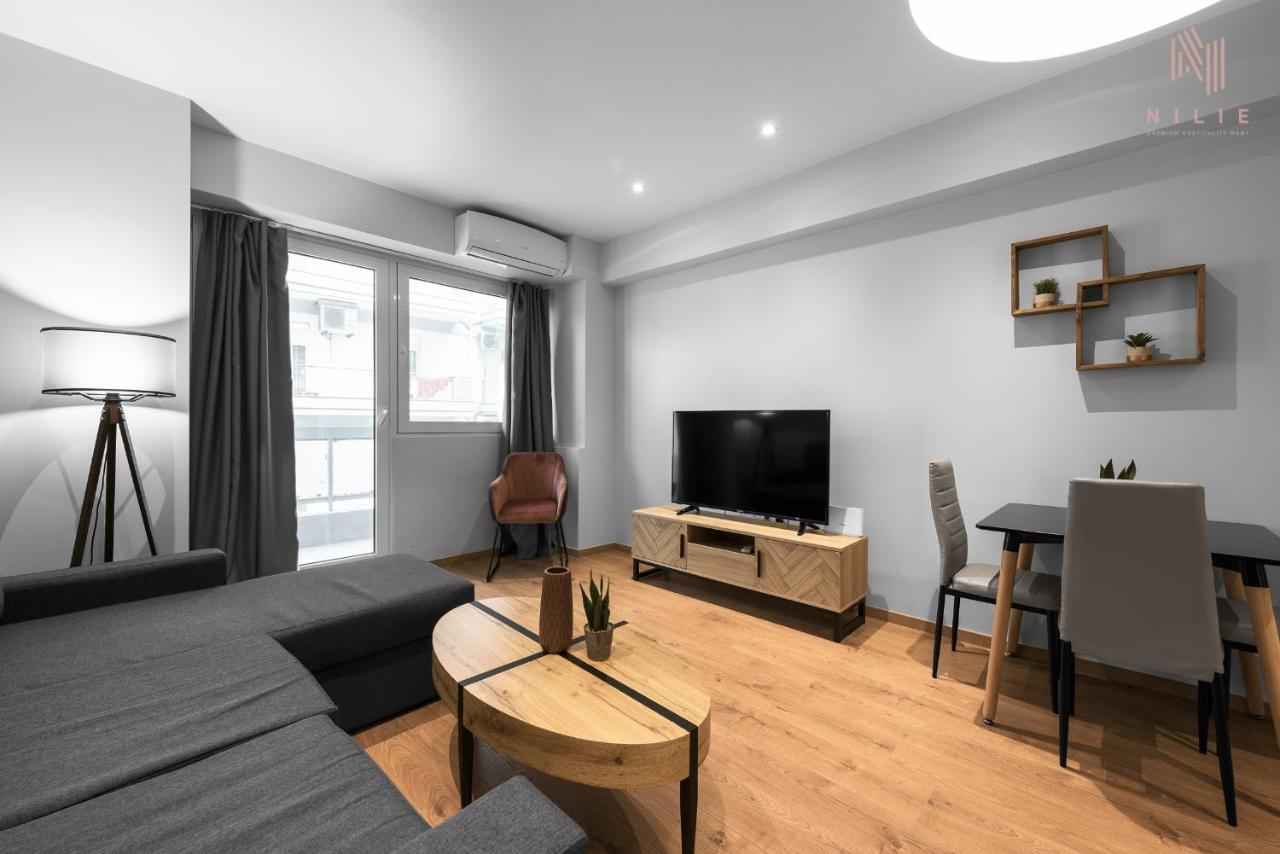 Apartament Big Apple Aprts, Nilie Hospitality Mgmt Saloniki Zewnętrze zdjęcie