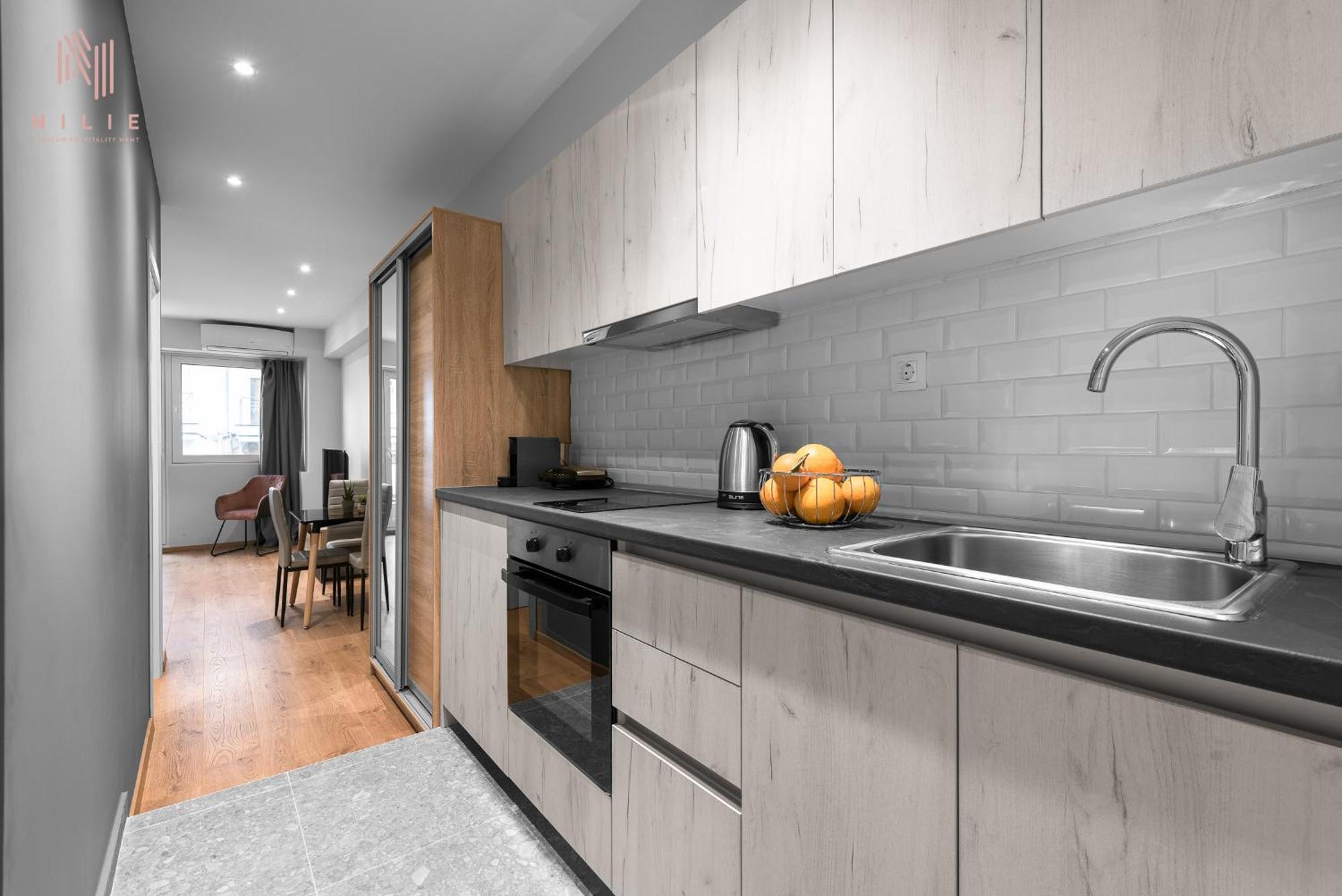 Apartament Big Apple Aprts, Nilie Hospitality Mgmt Saloniki Zewnętrze zdjęcie