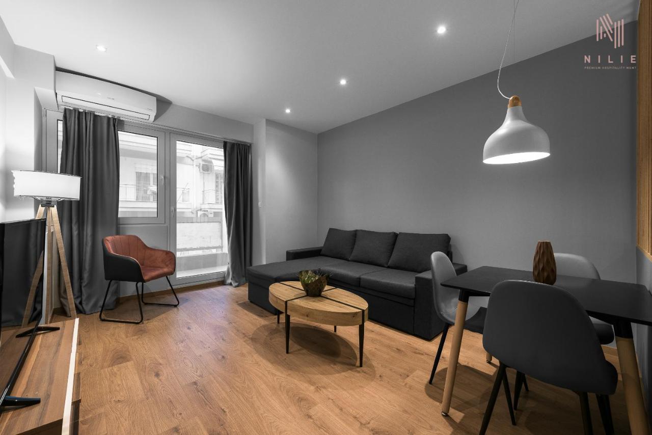 Apartament Big Apple Aprts, Nilie Hospitality Mgmt Saloniki Zewnętrze zdjęcie