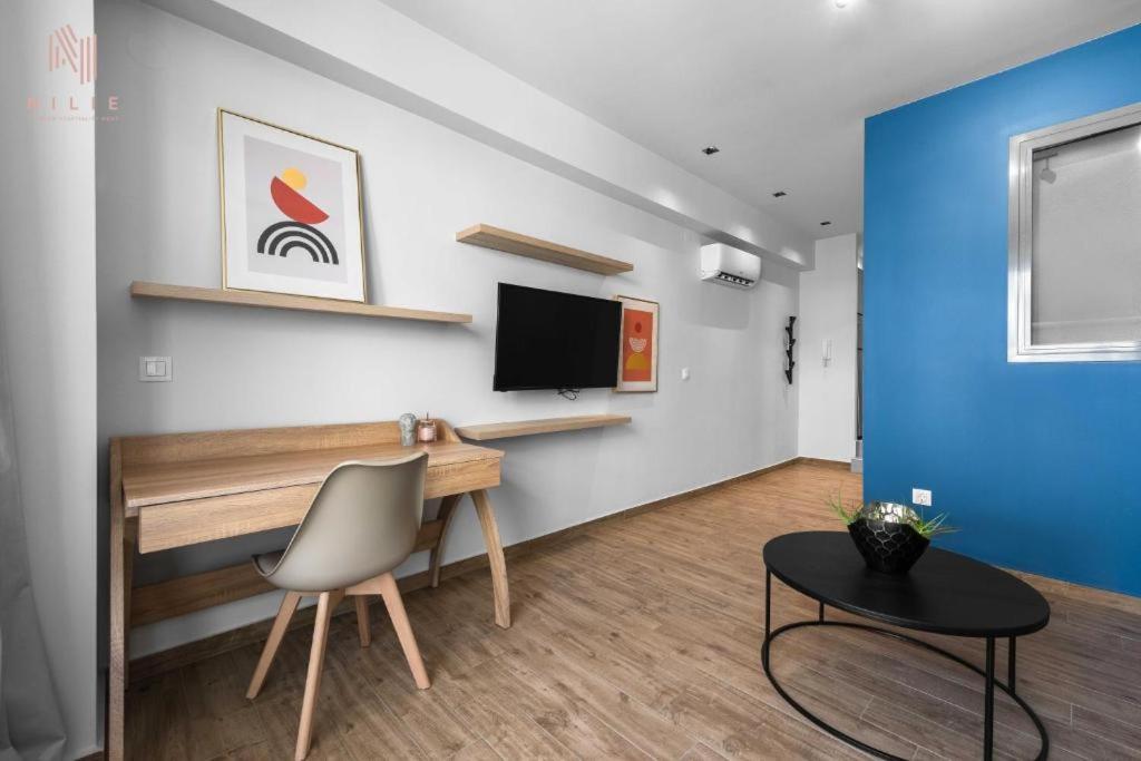 Apartament Big Apple Aprts, Nilie Hospitality Mgmt Saloniki Zewnętrze zdjęcie