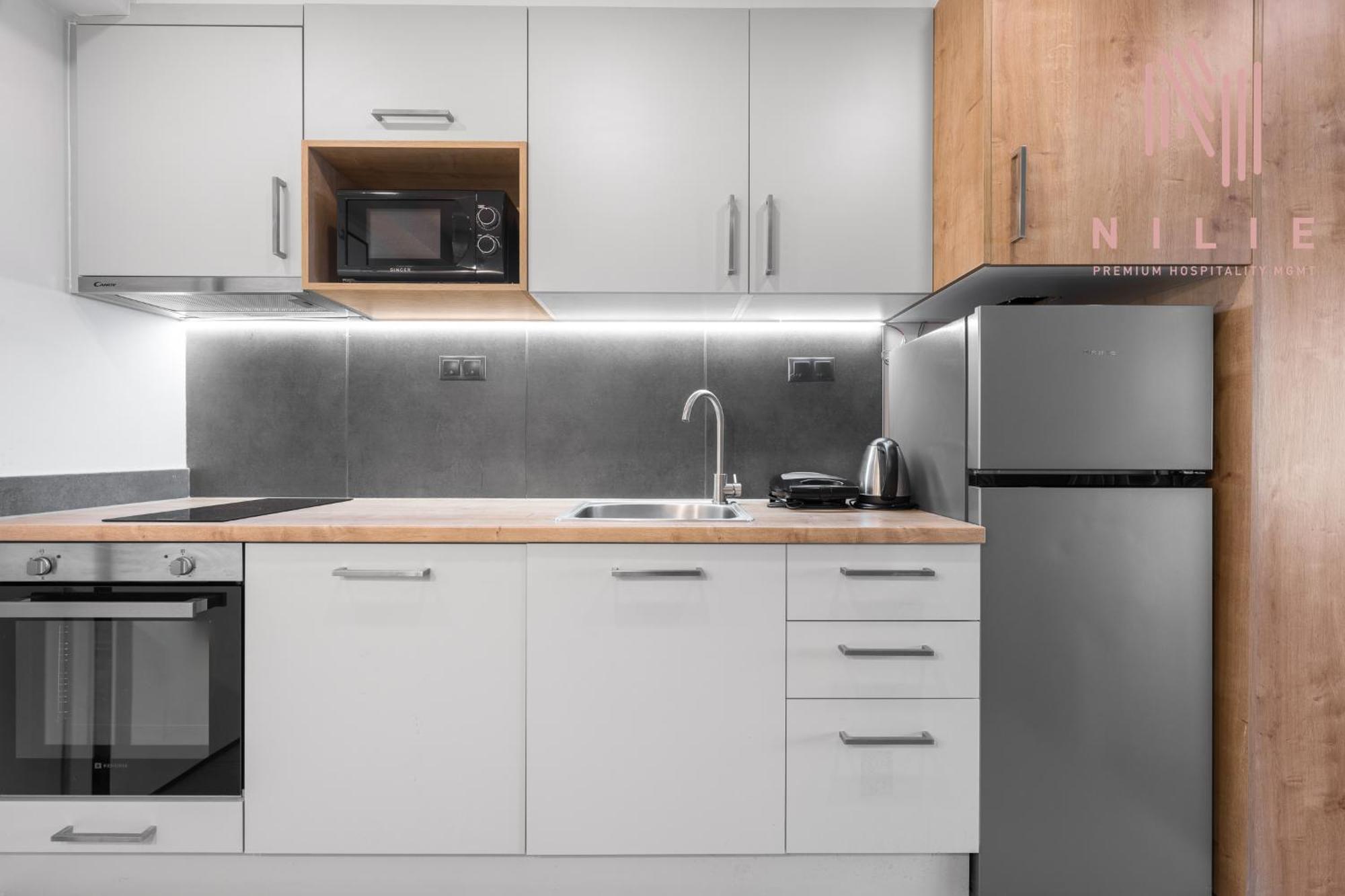 Apartament Big Apple Aprts, Nilie Hospitality Mgmt Saloniki Zewnętrze zdjęcie