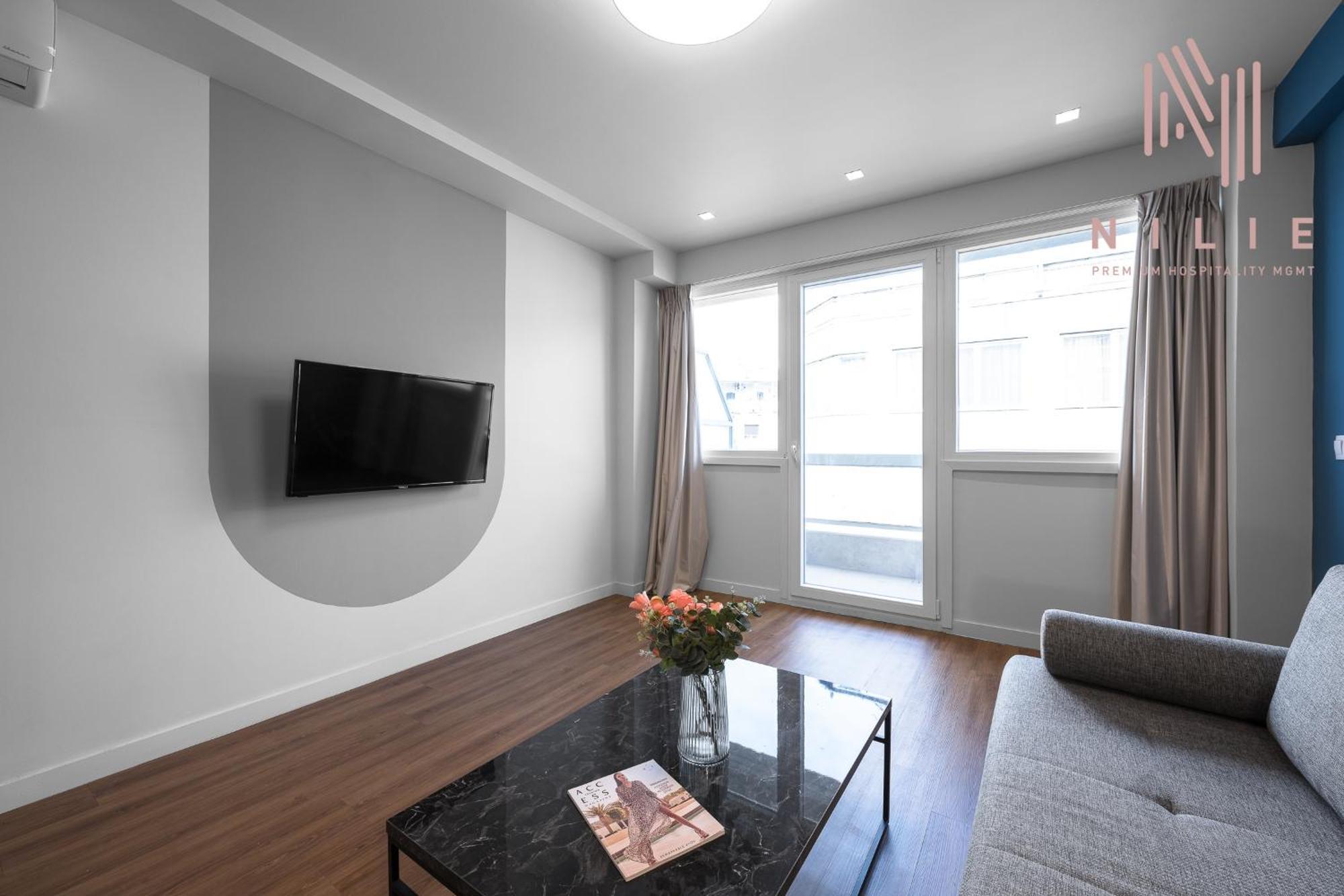 Apartament Big Apple Aprts, Nilie Hospitality Mgmt Saloniki Zewnętrze zdjęcie