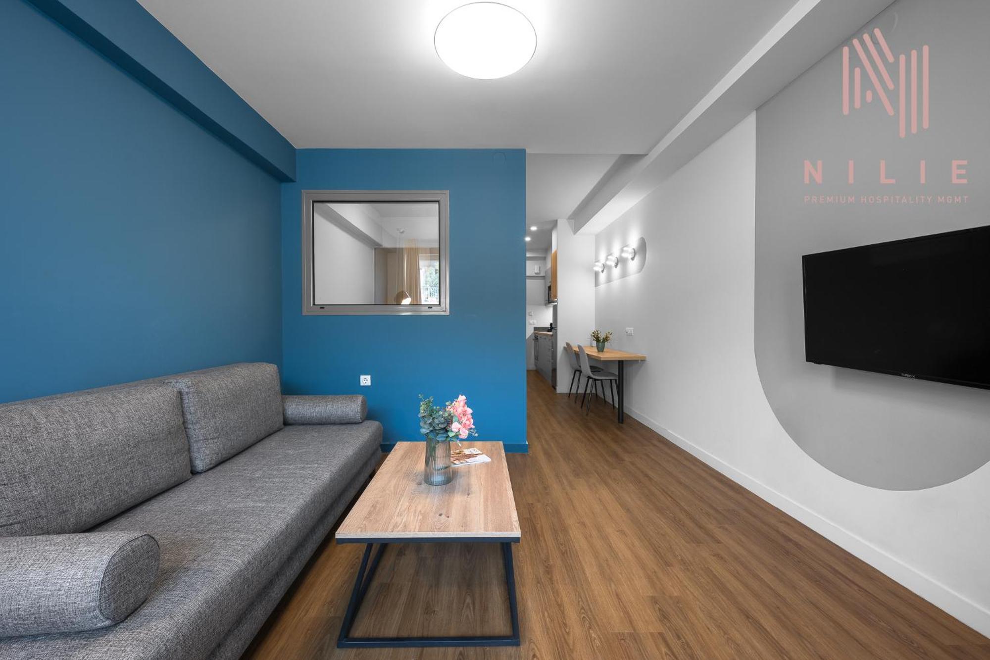 Apartament Big Apple Aprts, Nilie Hospitality Mgmt Saloniki Zewnętrze zdjęcie